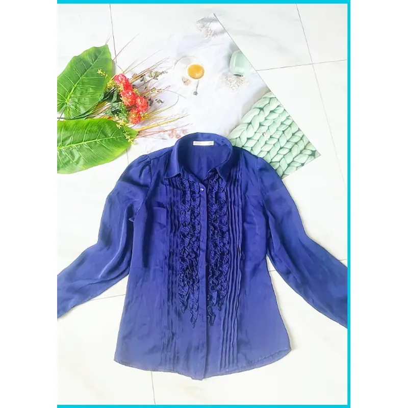 Áo lụa nữ cổ bèo 992787