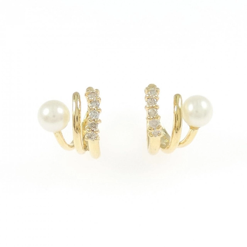 K18YG Bông tai ngọc trai nước ngọt 4.3mm - Hàng hiệu Chính hãng 869270