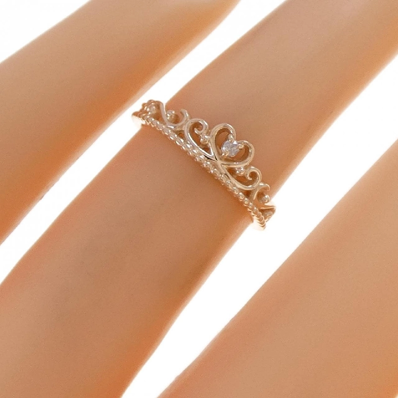 Nhẫn kim cương K10PG Tiara - Hàng hiệu Authentic 852449