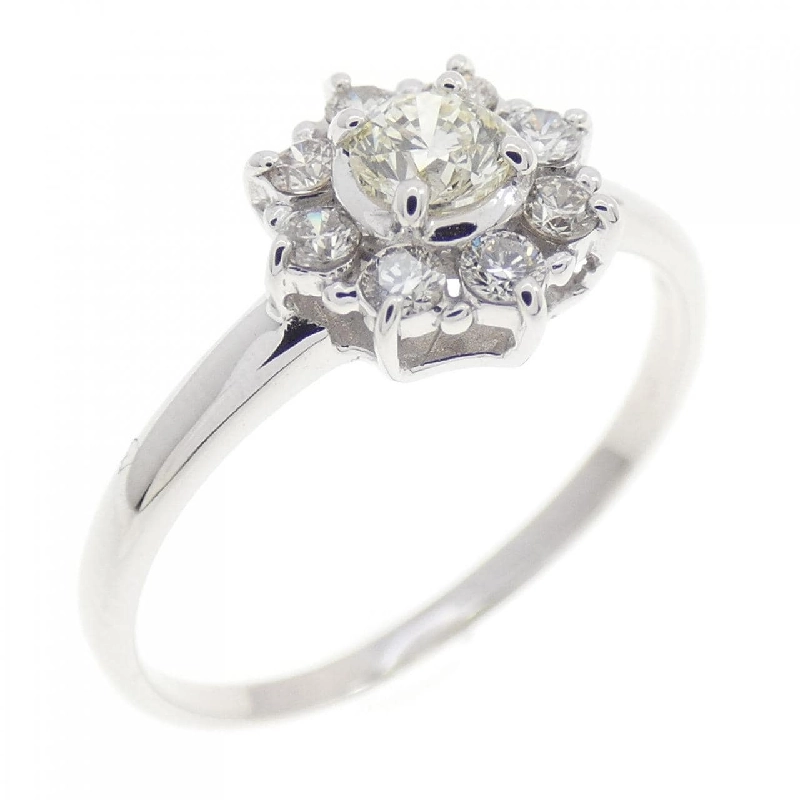 Nhẫn kim cương K18WG 0.35CT 668972