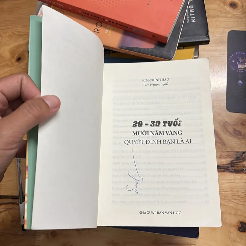 II Sách Kỹ Năng: 20 • 30 Tuổi, Mười Năm Vàng Quyết Định Bạn Là Ai - Kim Chính Hạo - 2019 699272