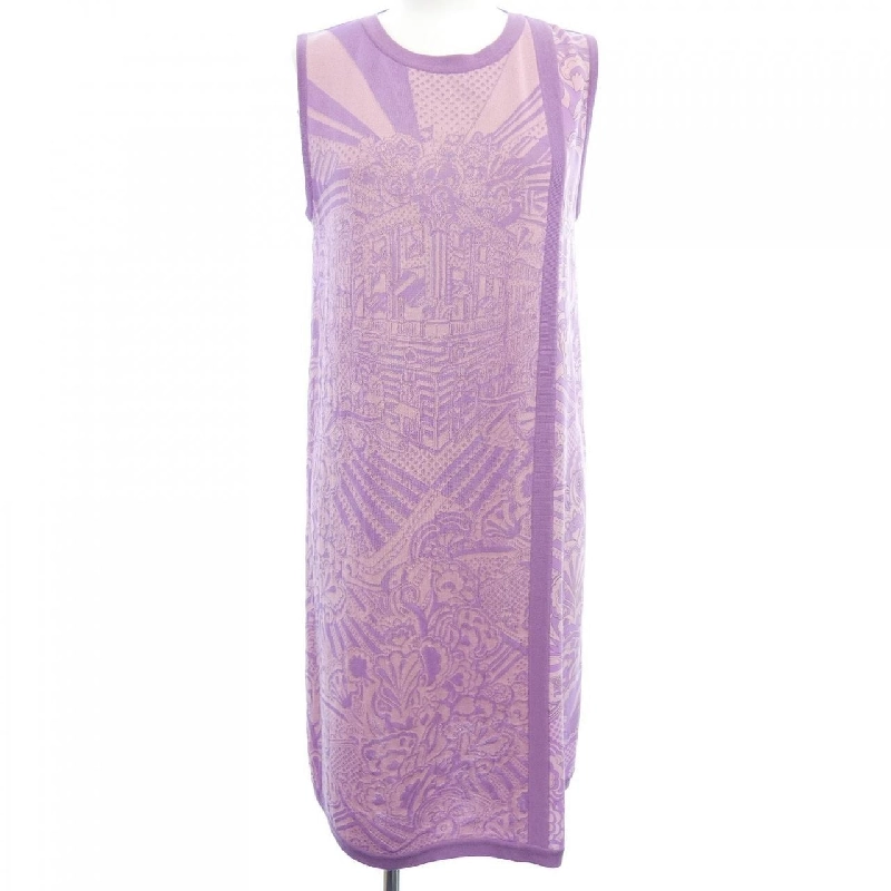 Elie Saab HERMES *26-7772 Vải lụa Ren Đầm 646246