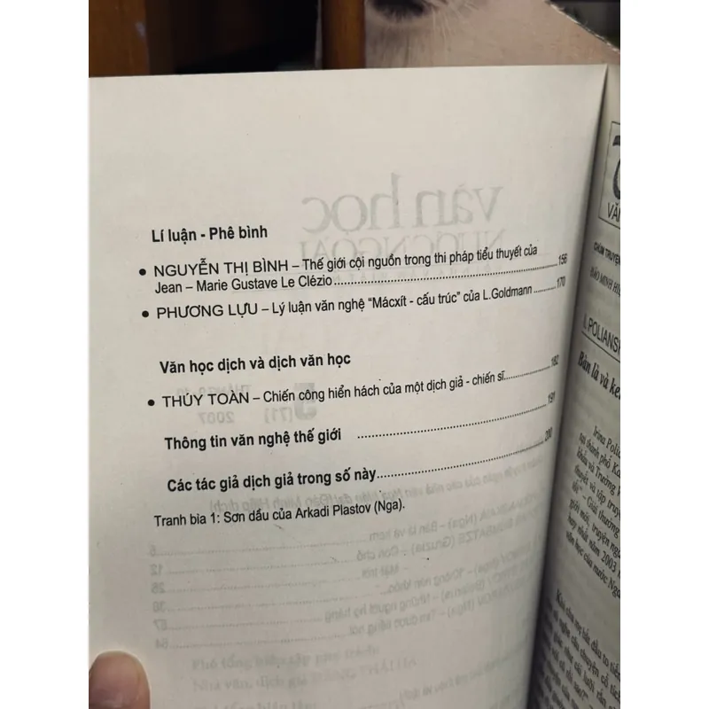 Văn học Nước Ngoài Số 5- 2007 605255