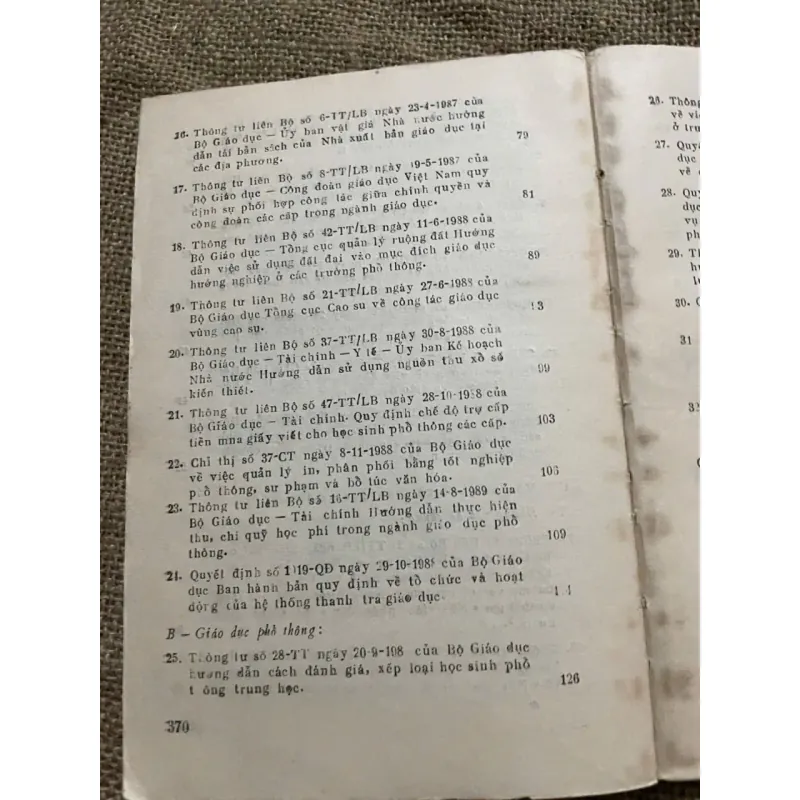 GIÁO DỤC PHỔ THÔNG , 370 TRANG 571844
