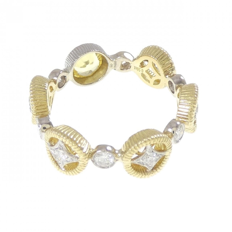 Nhẫn Sapphire 750YG/750WG 0.77CT - Hàng hiệu Authentic 847612