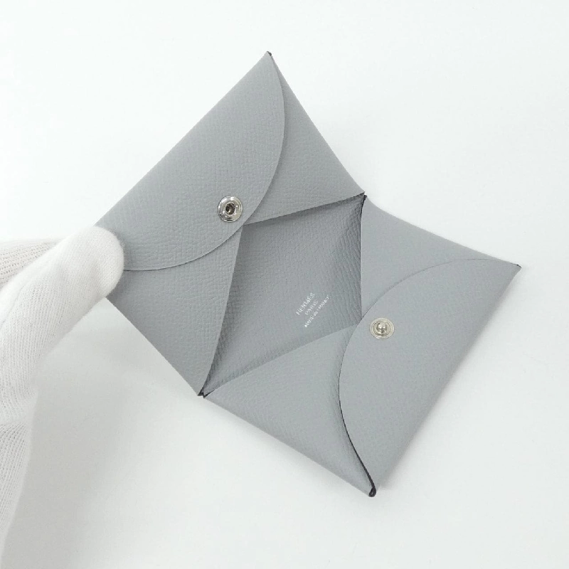 【Sản phẩm chưa sử dụng】Thẻ đựng thẻ Hermes Calvi 044164CK 624785