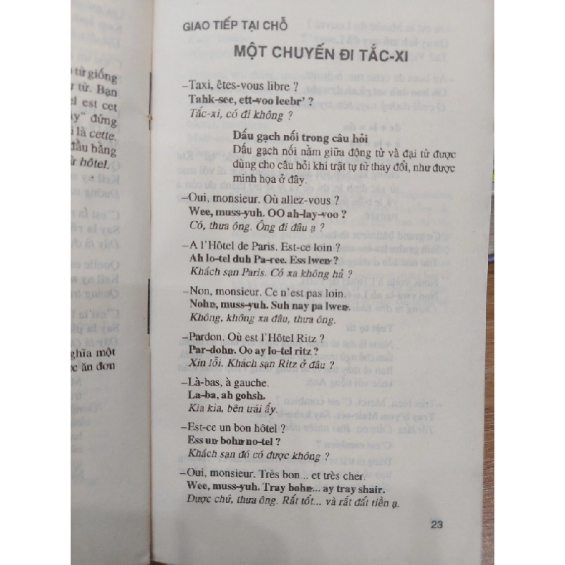 Hướng dẫn giao tiếp tiếng Pháp 549369