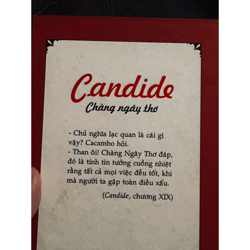 Candide chàng ngây thơ (bìa cứng) 472778