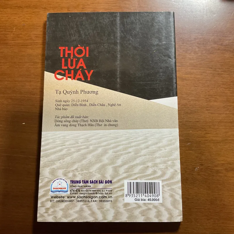 [KÝ - CHỐNG MỸ] Thời lửa cháy - Tạ Quỳnh Phương 784733