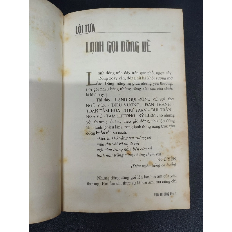 Lạnh gọi đông về năm 2015 mới 70% ố vàng HCM0203 văn học 913550