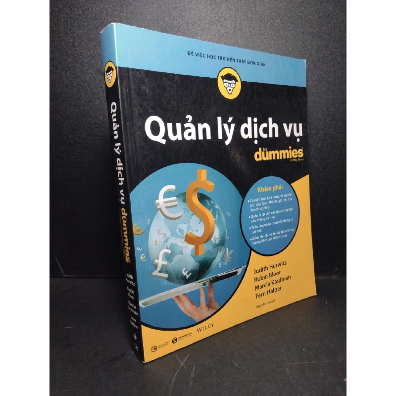 Quản lý dịch vụ for dummies a wiley brand mới 90% ố bẩn, gấp bìa nhẹ, có mộc nhà phát hành 2019 HCM2103 QUẢN TRỊ 924207