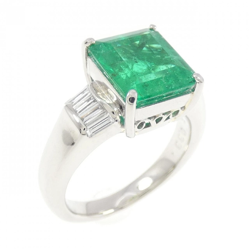 Nhẫn Emerald PT900 2.35CT xuất xứ Colombia 667945