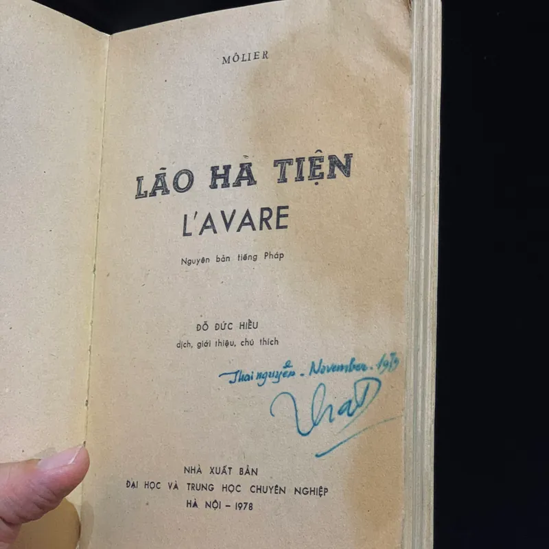 Lão hà tiện (sách song ngữ Pháp Việt) 563157