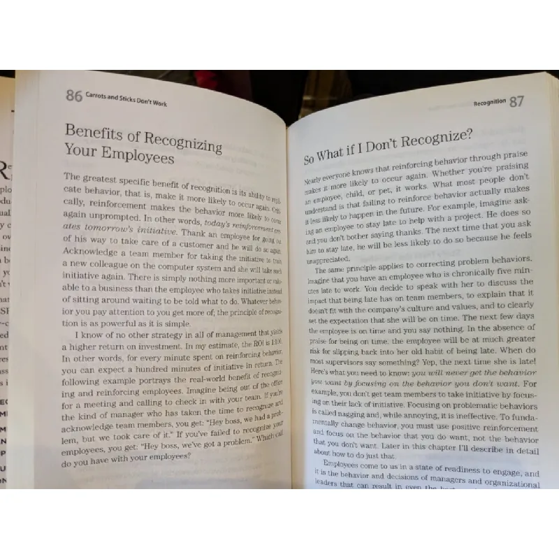 Carrots and Sticks don't Work - Marciano 694347