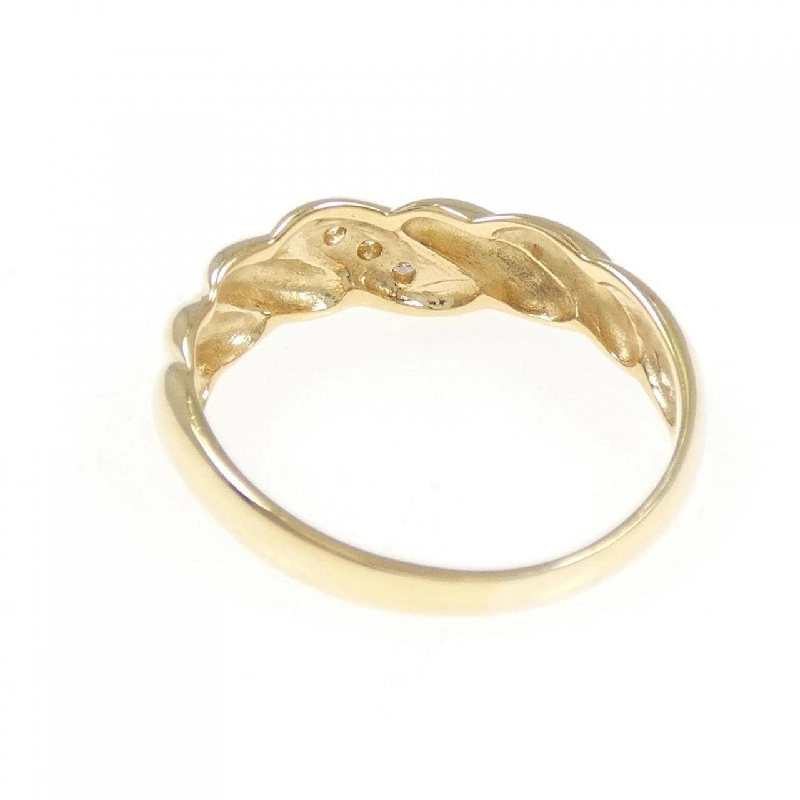 Nhẫn kim cương K18YG 0.02CT - Hàng hiệu Authentic 851990