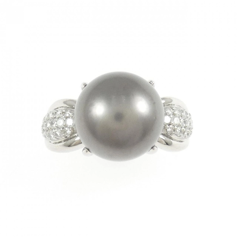 Nhẫn ngọc trai đen PT900 11.2mm 665709