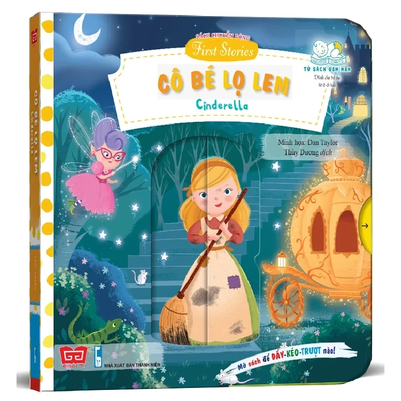 Sách Chuyển Động - First Stories - Cinderella - Cô Bé Lọ Lem - Dan Taylor 454245