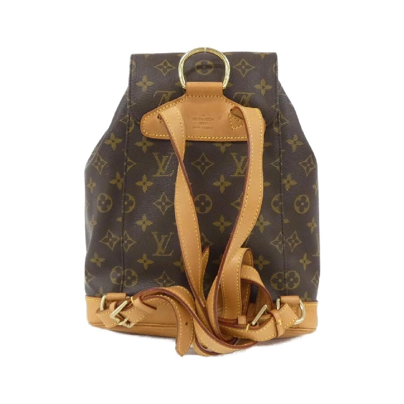 Louis Vuitton Monogram Montsouris MM M51136 Ba lô - Hàng hiệu Chính hãng 763899