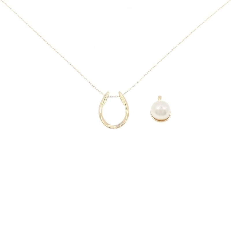 K10YG 2WAY Akoya Pearl Necklace 7mm - Hàng hiệu Authentic 855901