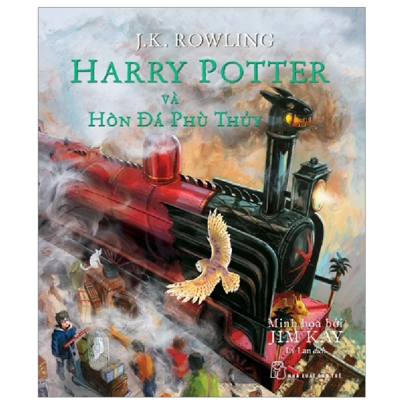 Harry Potter Và Hòn Đá Phù Thủy - Bản Đặc Biệt (Bìa Cứng - có Tranh Minh Họa Màu) - J K Rowling, Jim Kay (Mới 100%) Huyền bí, giả tưởng, kinh dị, NXB Trẻ - SÁCH ĐẠI HỌC 487277