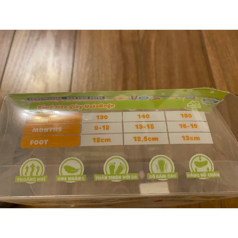 Giày Uala Rogo tập đi cho bé hình ô tô 304