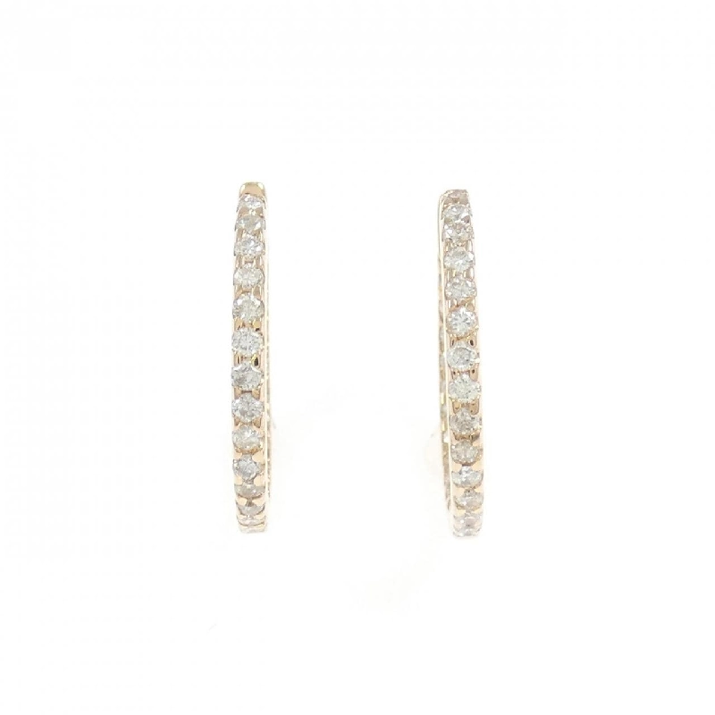 Bông tai hoop kim cương 750PG 0.60CT - Hàng hiệu Authentic 868590