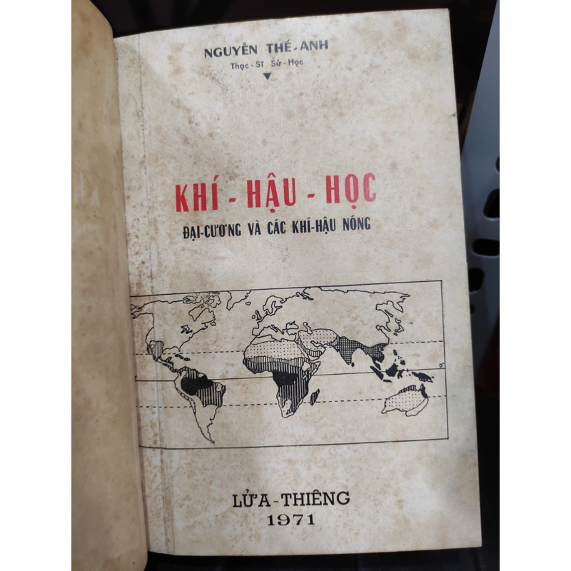 Khí hậu học - Đại cương và các khí hậu nóng 299781