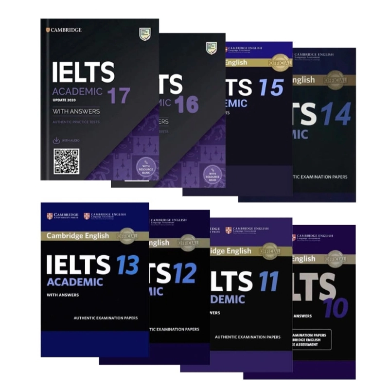 Bộ 17 cuốn IELTS CAMBRIDGE 536470