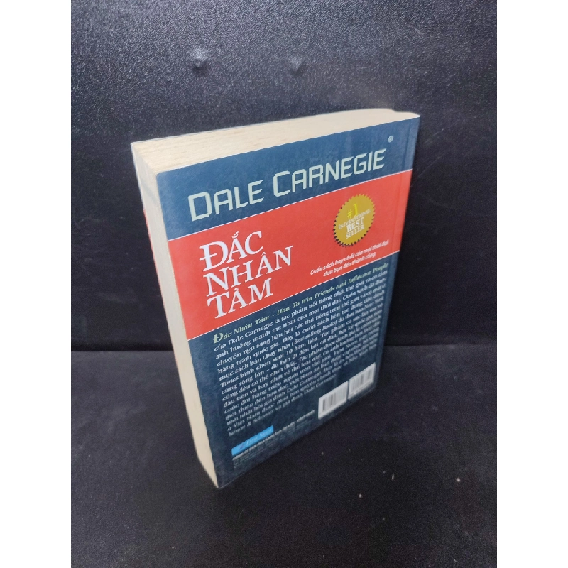 Đắc Nhân Tâm Dale Carnegie 2019 (khổ lớn) mới 80% ố, bẩn bìa, tróc gáy, nhăn gáy HPB.HCM2301 kỹ năng 68030