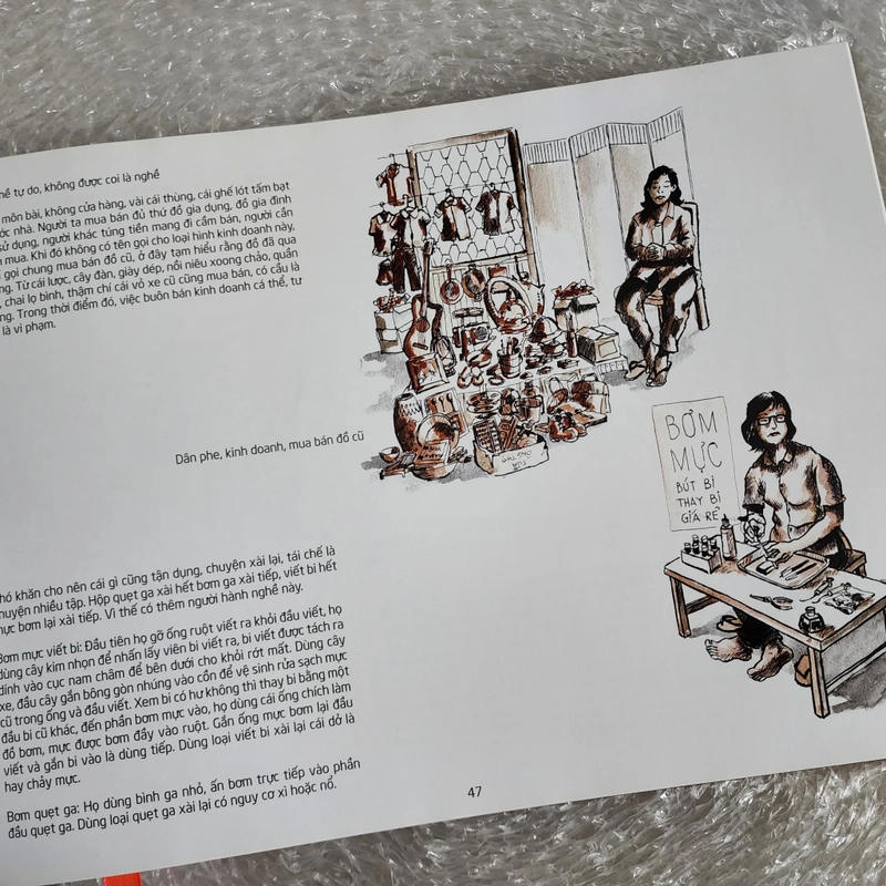 Cục gạch thời gian, ký họa in màu bìa cứng 416228