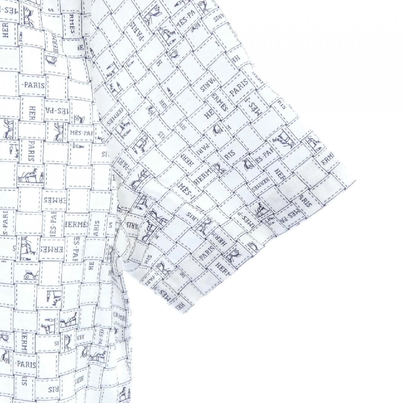 Áo thun HERMES BOLDUC AU CARRE 5E4645DK - Hàng hiệu Authentic 823537