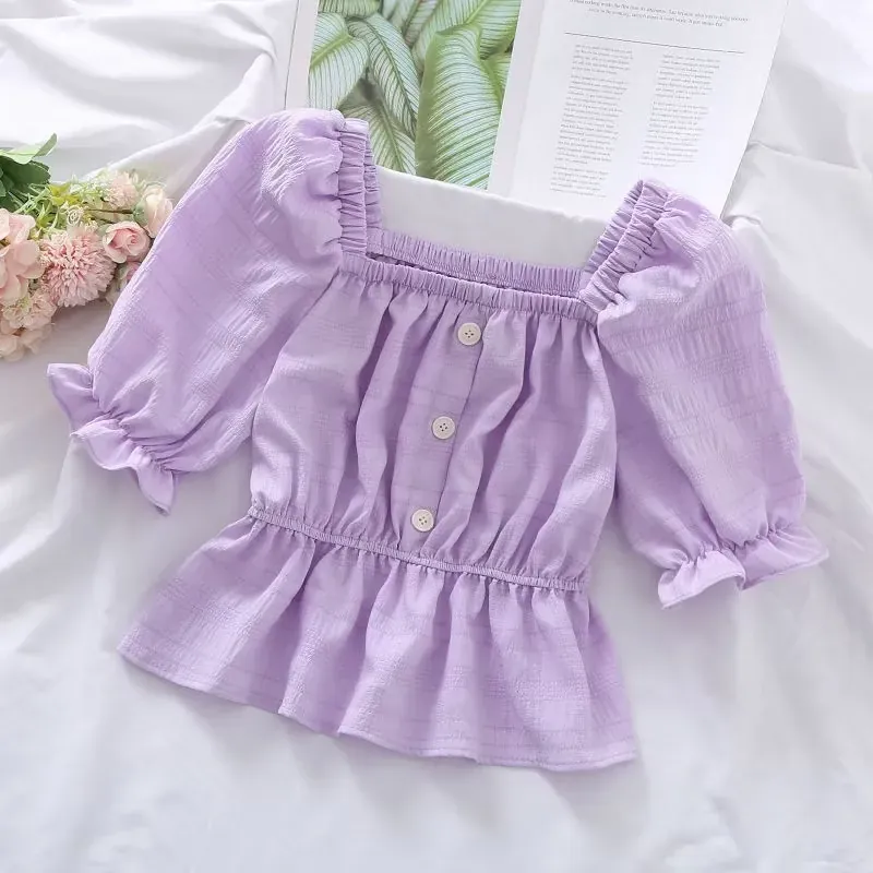 Áo kiểu màu tím mộng mơ - nhẹ nhàng nàng thơ 🎀🎀🎀 711684