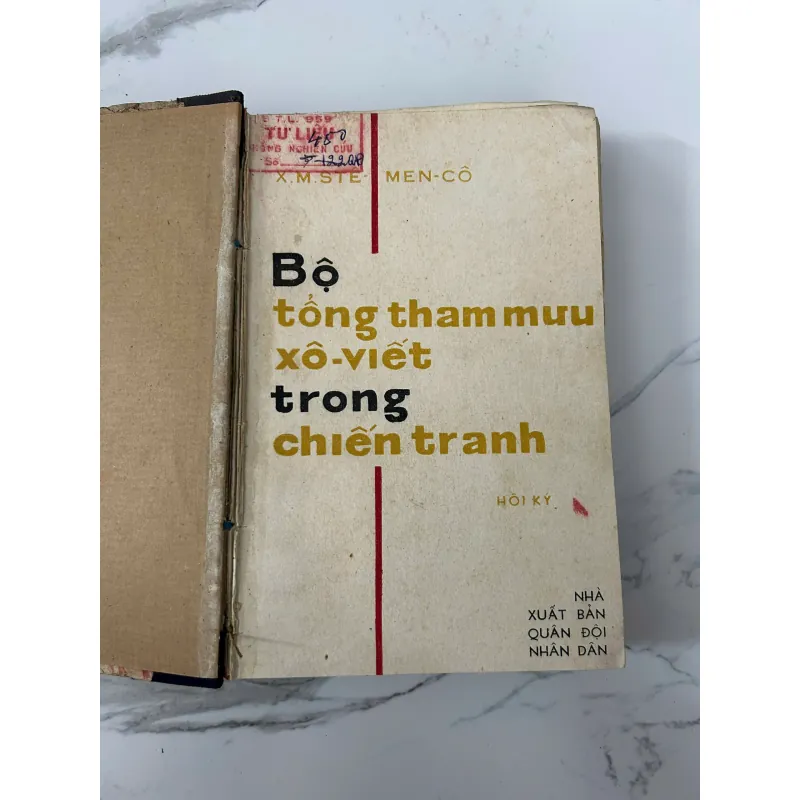 Bộ Tổng tham mưu Xô-viết trong chiến tranh – Men-cô 758270