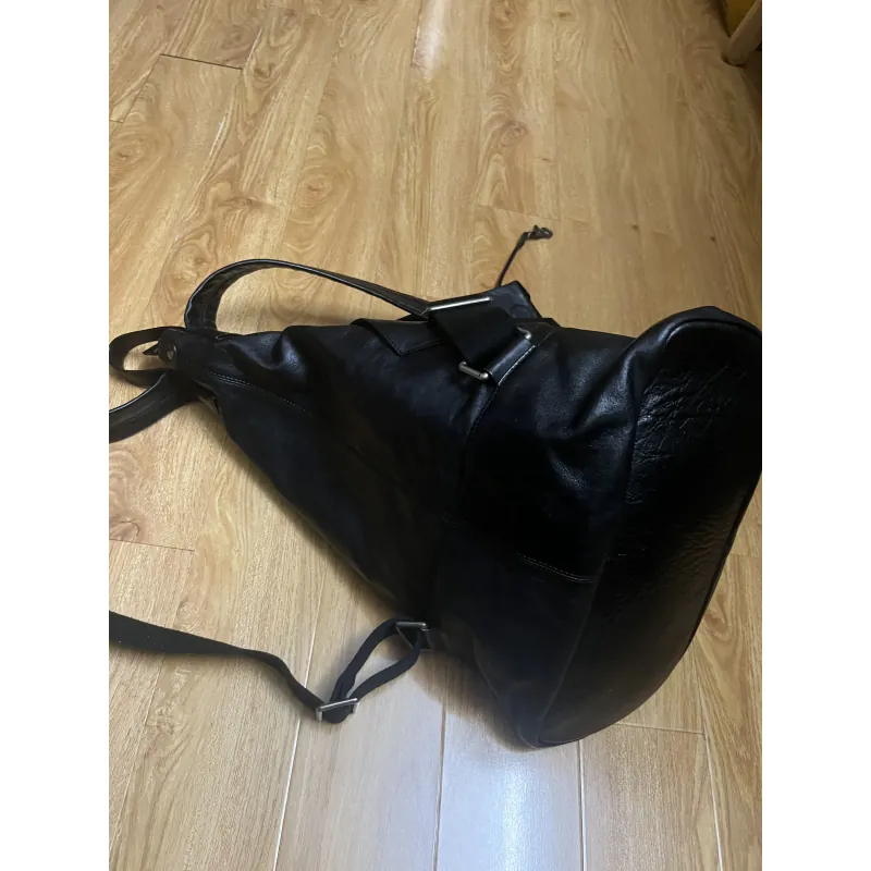 Balo nam 32*53*12 da thật 2hand 973095