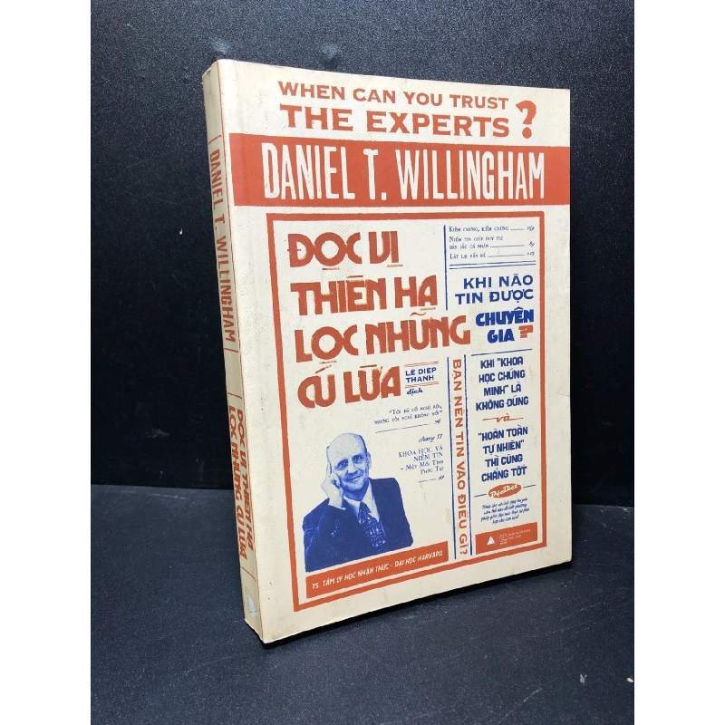 Đọc vị thiên hạ lọc những cú lừa Daniel T.Willingham 2018 mới 90% bẩn nhẹ HCM0611 912343