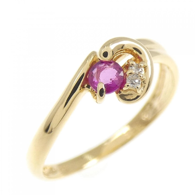 Nhẫn Ruby K18YG - Hàng hiệu Chính hãng 854055