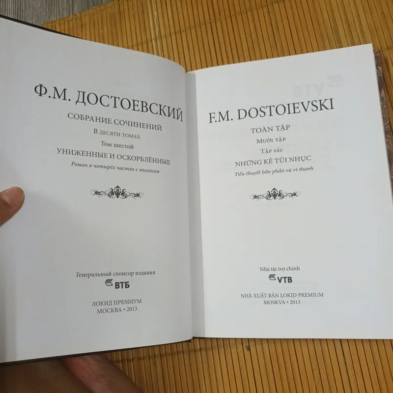 Những Kẻ Tủi Nhục- F.M. DOSTOIEVSKI 717883