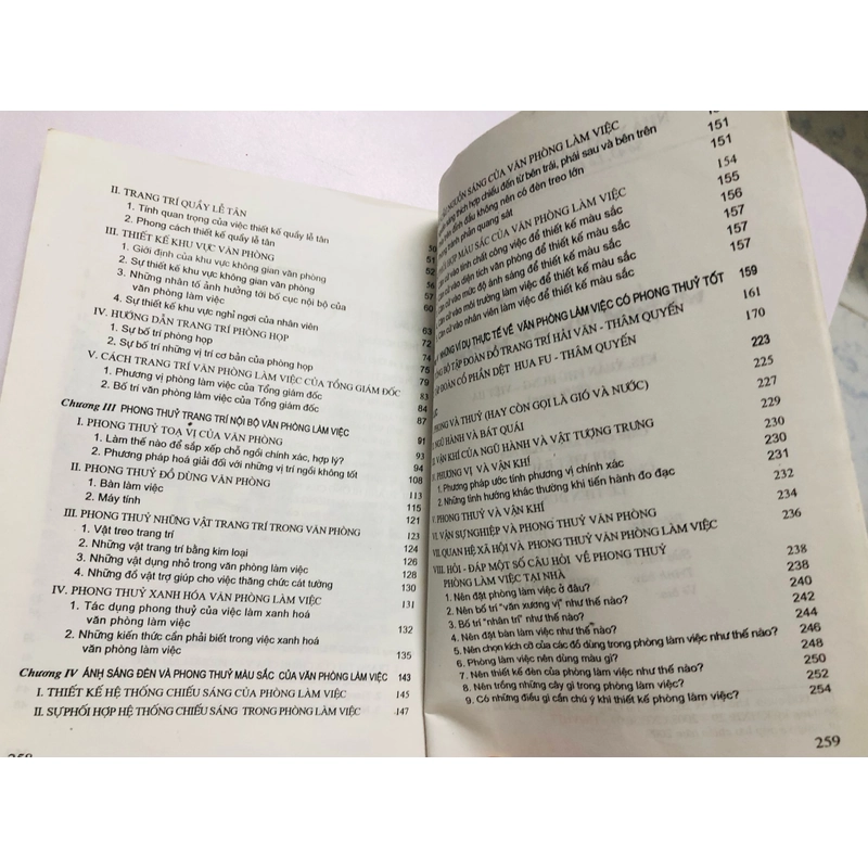 PHONG THUỶ VĂN PHÒNG LÀM VIỆC NƠI CÔNG SỞ - 259 trang, nxb: 2009 333132