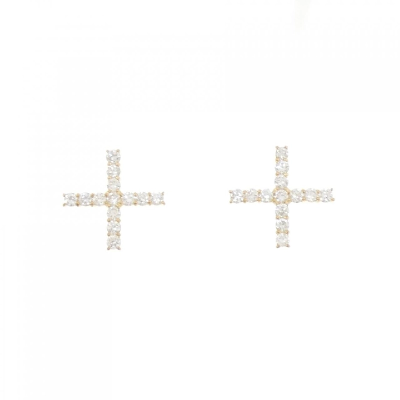 K18YG Bông tai kim cương 0.60CT - Hàng hiệu Chính hãng 871372