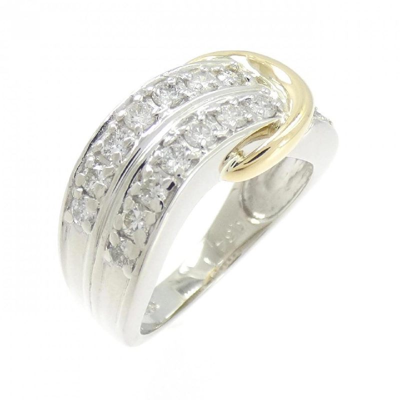 Nhẫn kim cương PT850/K18YG 0.54CT - Hàng hiệu Authentic 854963