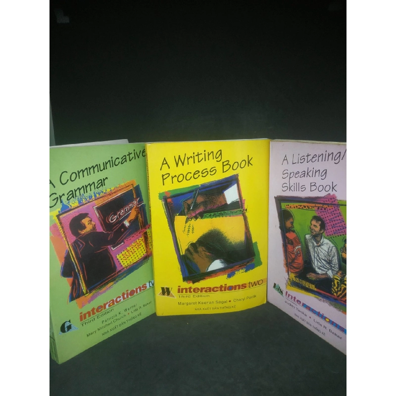 Bộ 3 cuốn Interactions two mới 70% HCM0303 Rebooks.vn 939857