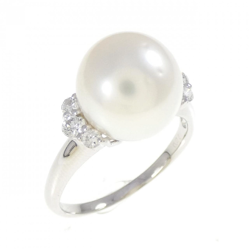 Nhẫn ngọc trai trắng PT900 11mm - Hàng hiệu Authentic 848186