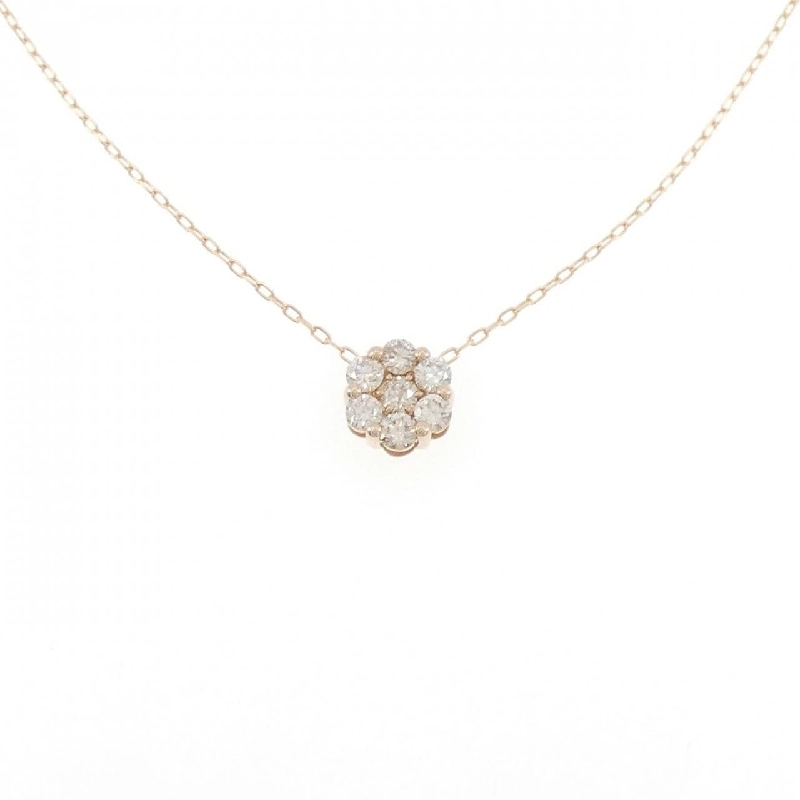 K18PG Dây chuyền kim cương 0.50CT - Hàng hiệu Authentic 863564