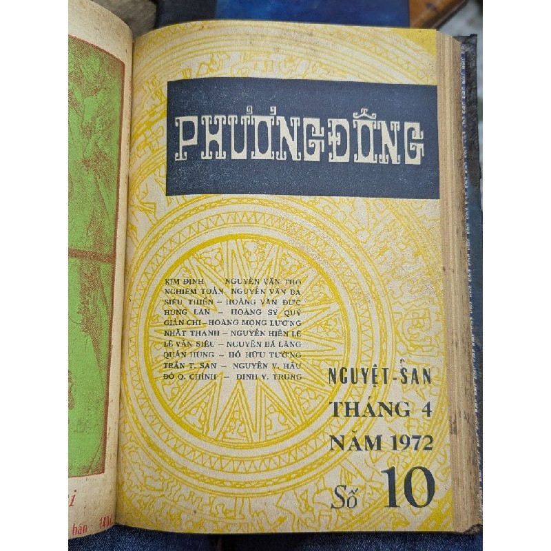 TẠP CHÍ NGUYỆT SAN PHƯƠNG ĐÔNG - NHÓM TÁC GIẢ ( TỪ SỐ 1 -18 ĐÓNG THÀNH 3 CUỐN CÒN BÌA GỐC ) 191550