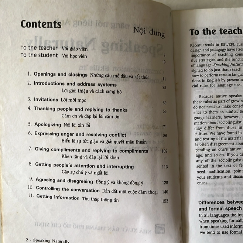Speaking Naturally - Nguyễn Thành Yến dịch - 2003s 521325