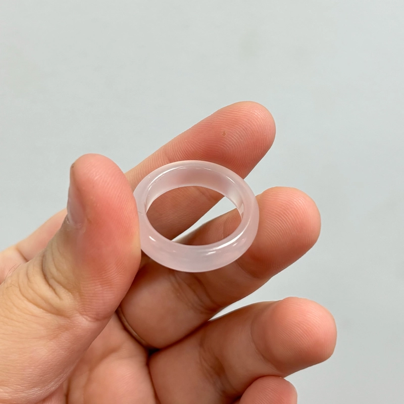 NHẪN MÃ NÃO ÁNH HỒNG (đường kính 1.7cm) 476084
