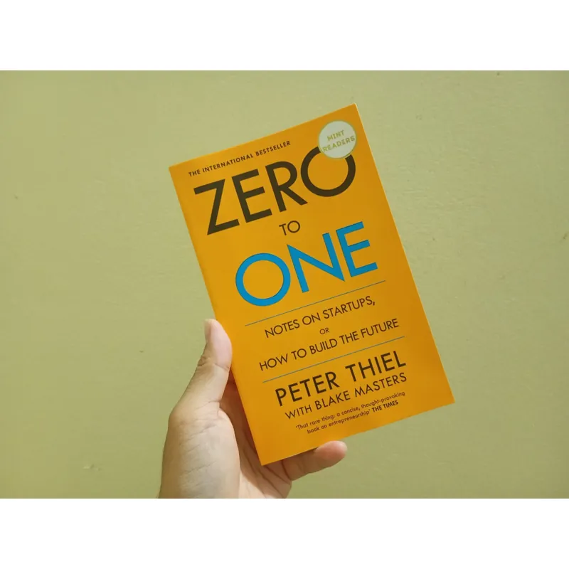 Zero to one, sách ngoại văn, tiếng Anh  565467