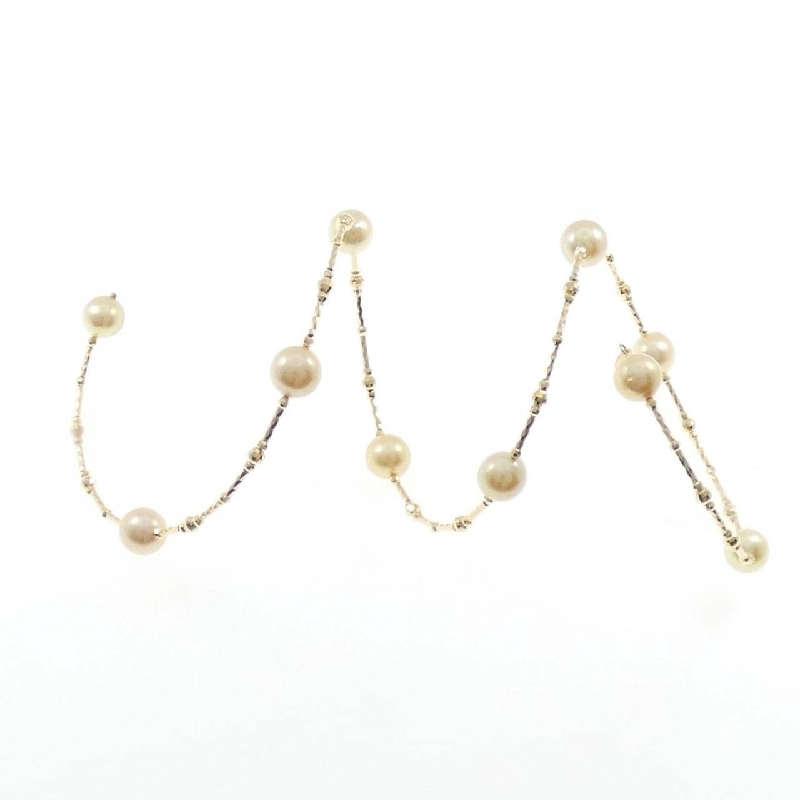 K18YG Vòng tay ngọc trai Akoya - Hàng hiệu Authentic 878890