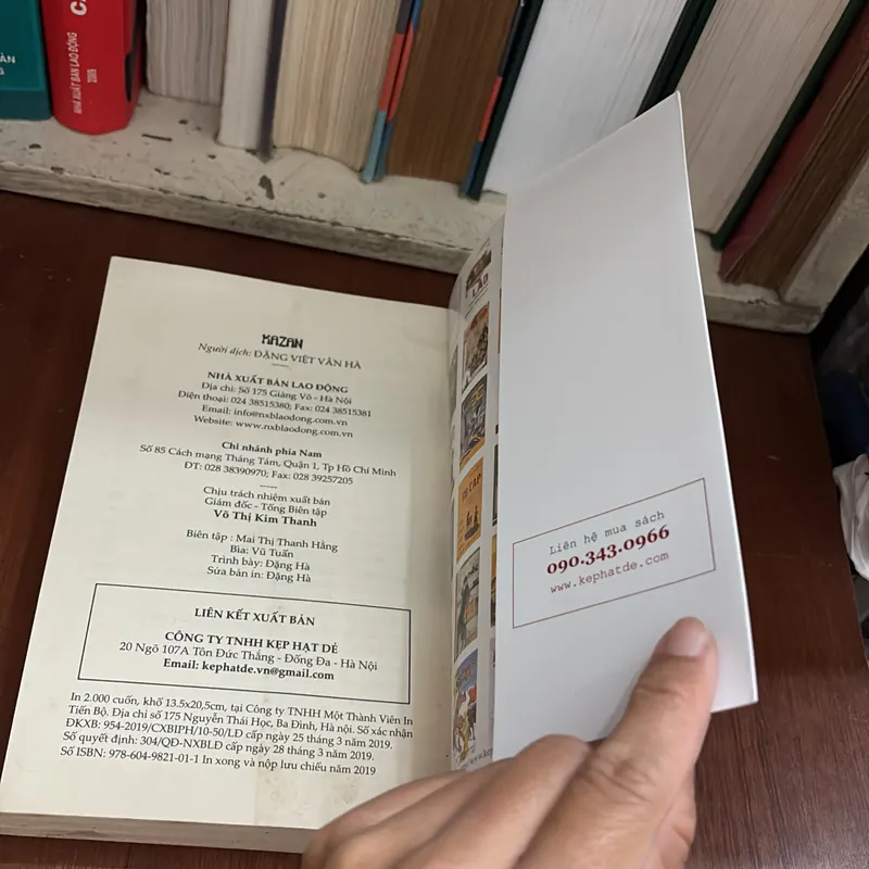 II Văn Học Thiếu Nhi: KAZAN - James Oliver Curwood - Đặng Việt Vân Hà (Dịch) - 2019 709224