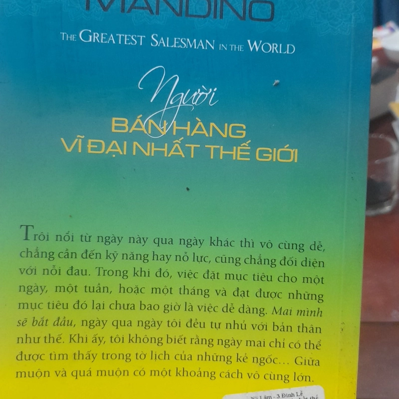 Người BÁN HÀNG VĨ ĐẠI NHẤT THẾ GIỚI, tập 2 499240